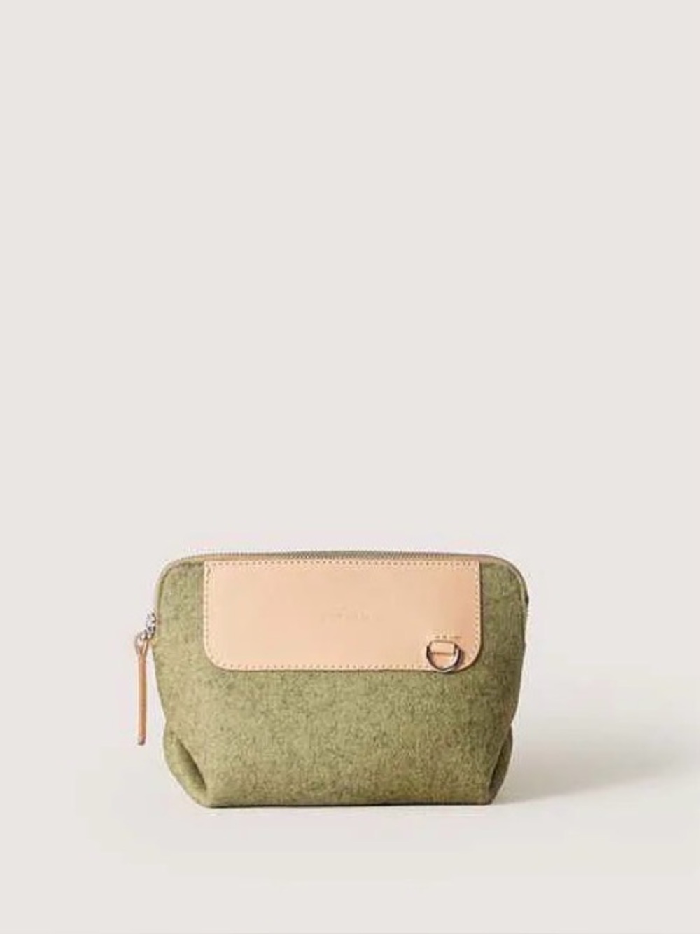 Graf Lantz Bedford Merino Wool Felt Belt Bag in sage